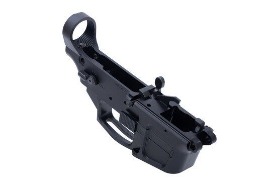 Foxtrot Mike Products MIKE-9 AR-9 Stripped Lower with extra wide magwell
